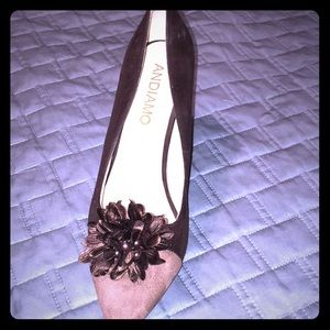 Brown and tan colored High heels